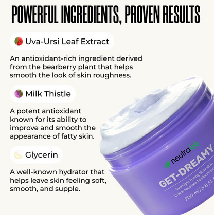 NeutraLab - Cream Overnight Toning Whip