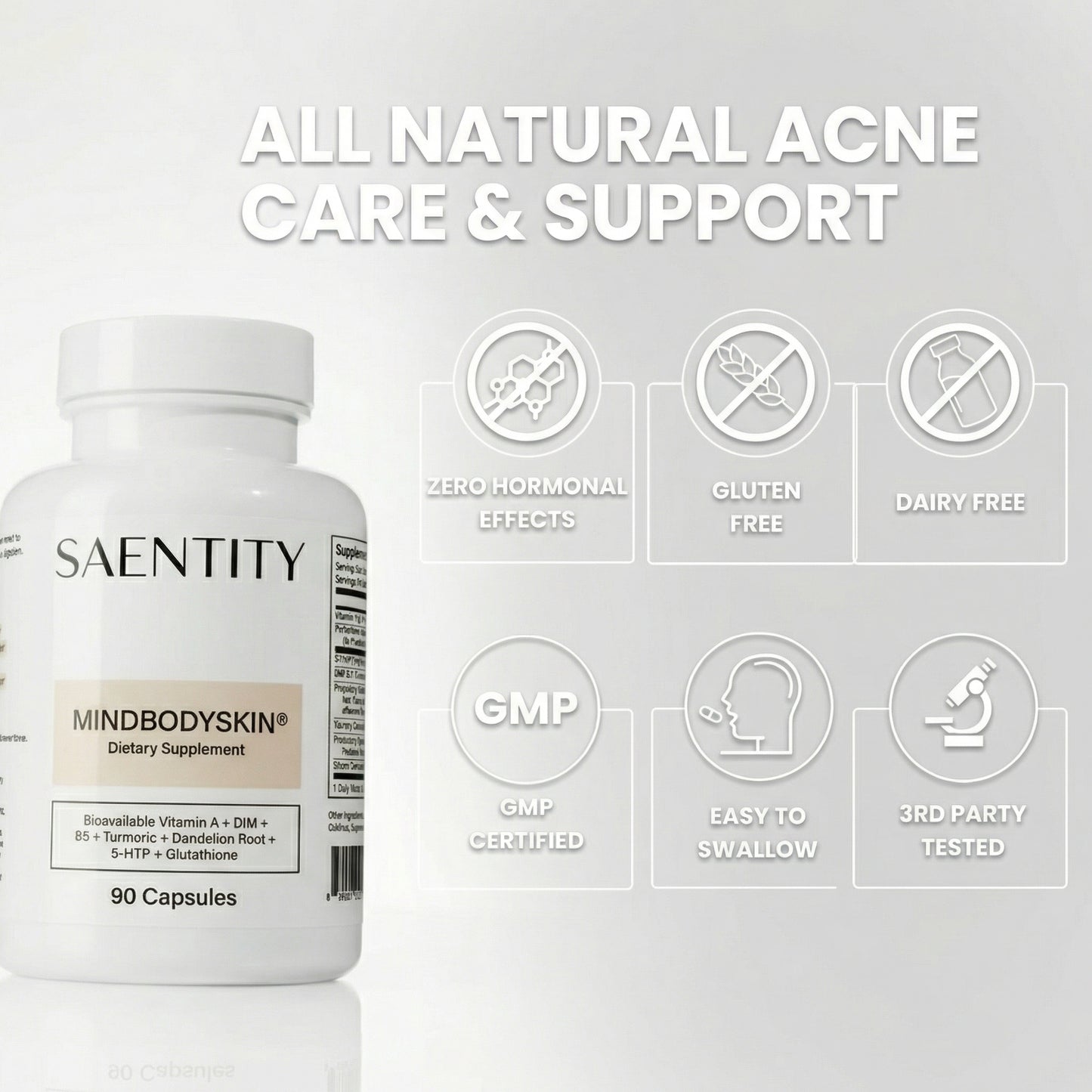 MindBodySkin - Hormone Acne Supplement